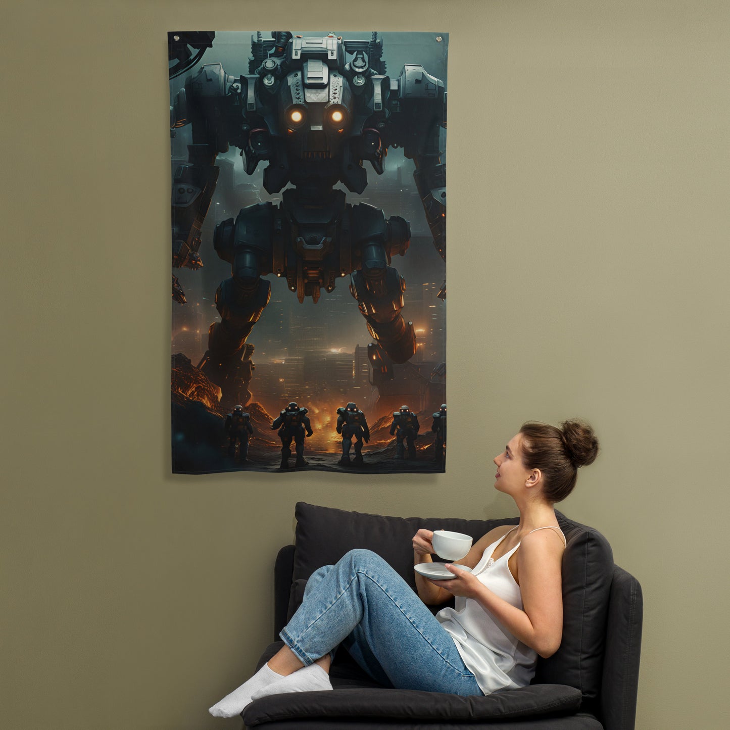 FLAG: Mech Wars 5143: Commander John "Firestorm" Carter