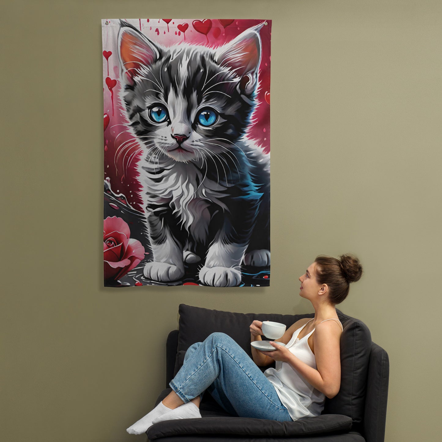 FLAG: Kitty Hearts - Tinkerbell