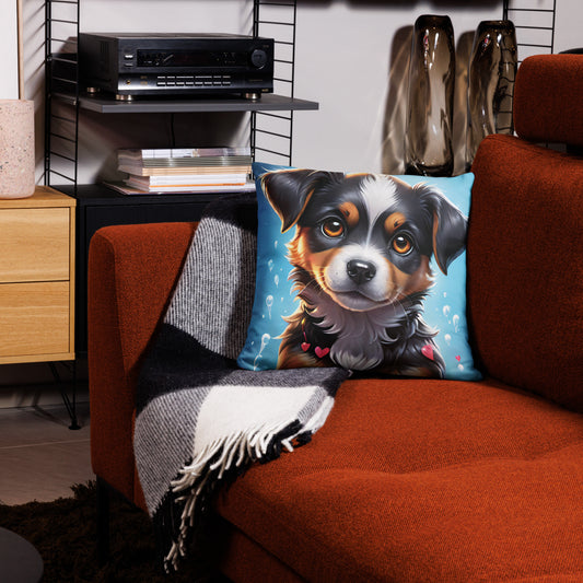 Robot Planet: We love dogs! Cuddle with me Pillowcase (Pillow Case ONLY). #003