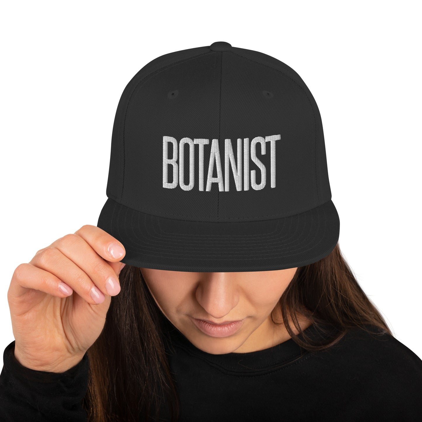 Embroidered Careers Cap: BOTANIST