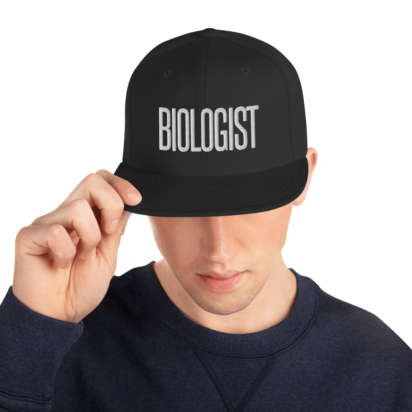 Embroidered Careers Cap: BIOLOGIST