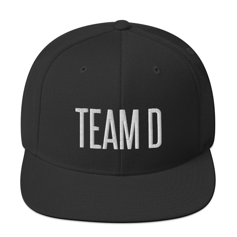 Embroidered Careers Cap: TEAM D