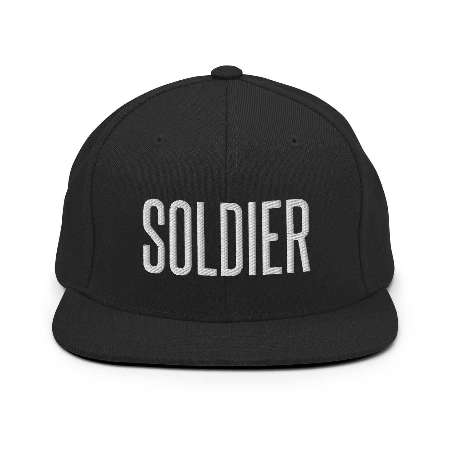 Embroidered Careers Cap: SOLDIER