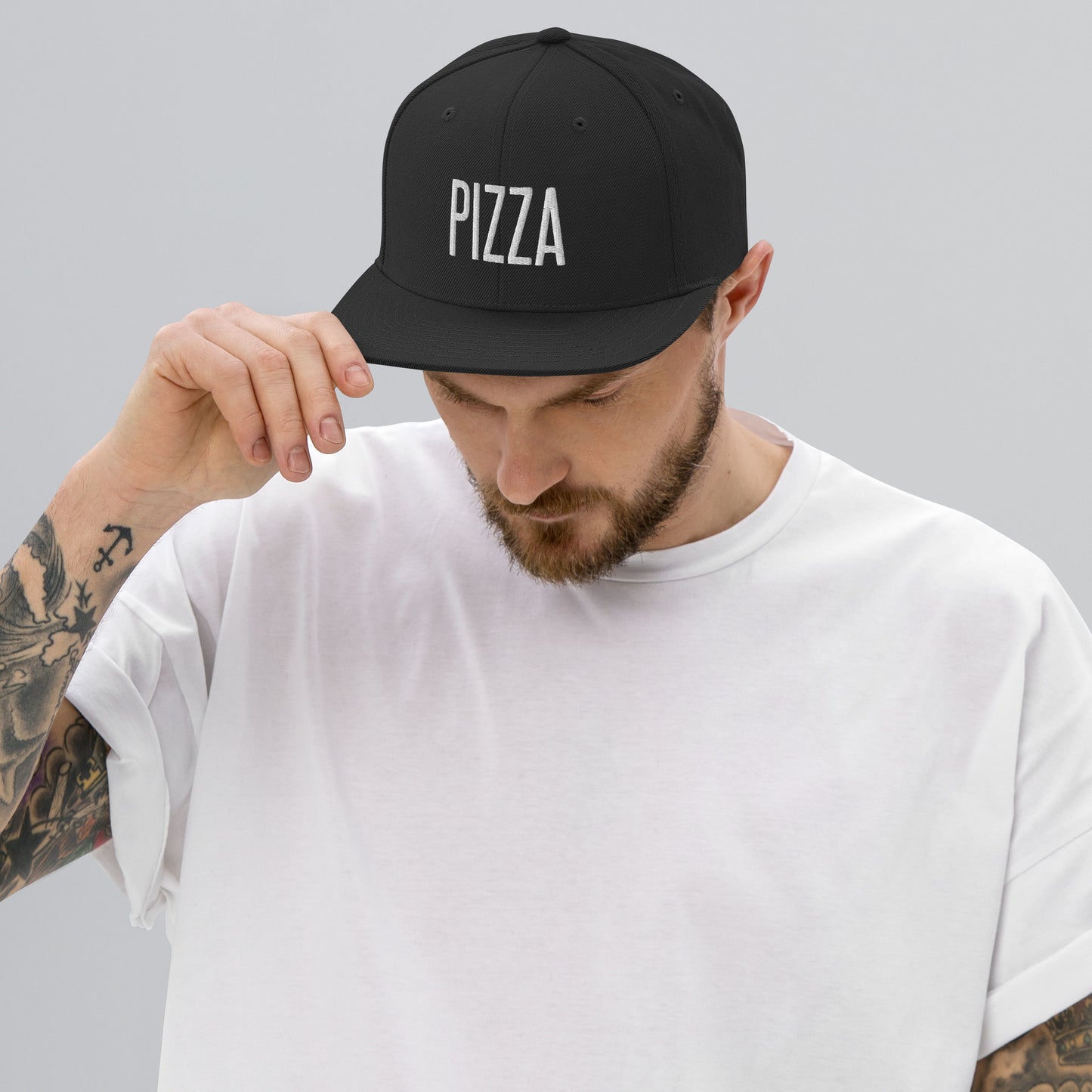 Embroidered Careers Cap: PIZZA