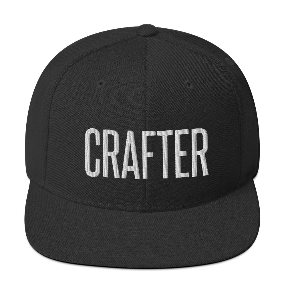 Embroidered Careers Cap: CRAFTER