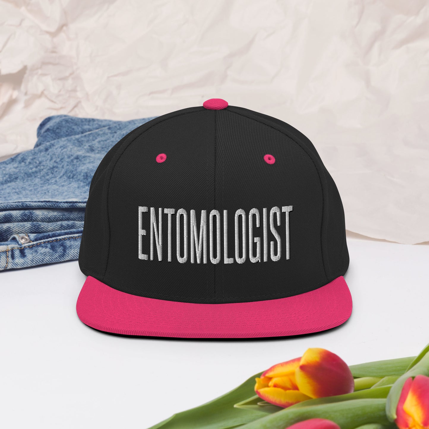 Careers Cap - ENTOMOLOGIST (Embroidered)