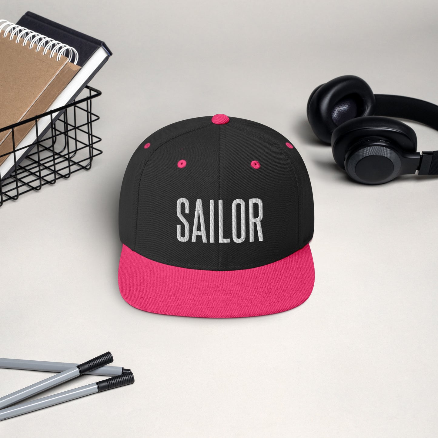 Embroidered Careers Cap: SAILOR