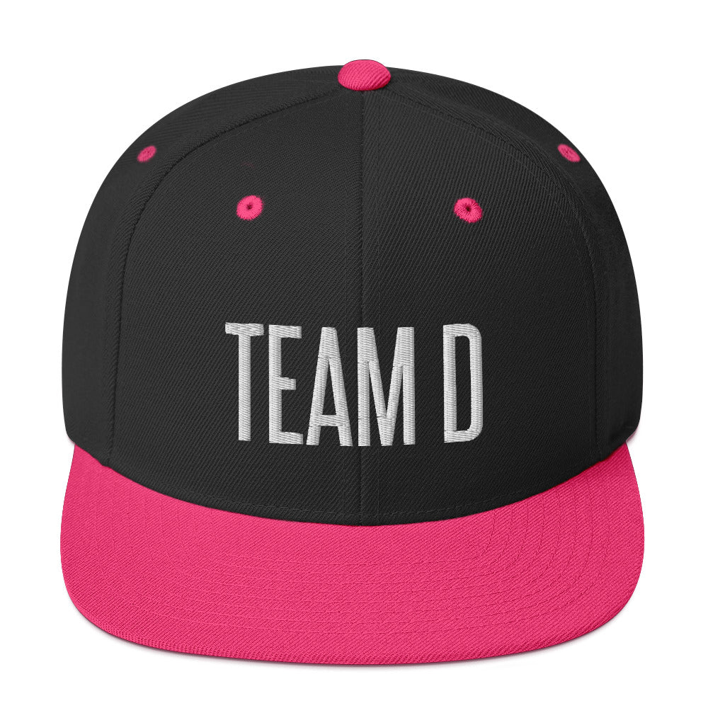 Embroidered Careers Cap: TEAM D