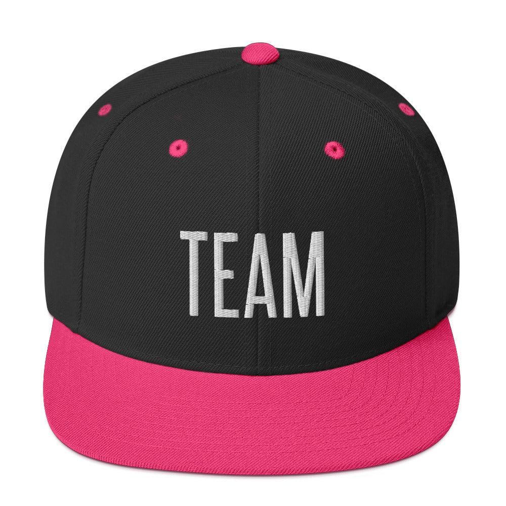 Embroidered Careers Cap: TEAM