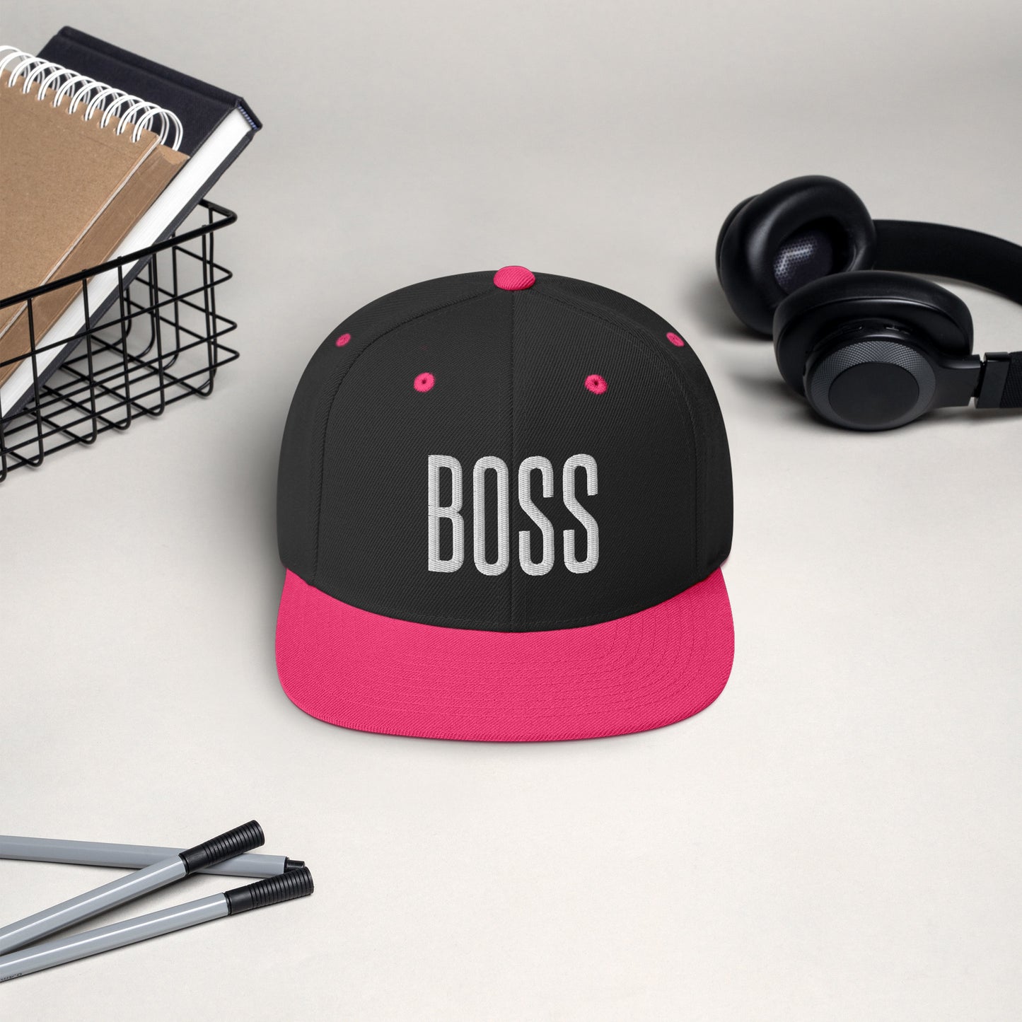 Embroidered Careers Cap: BOSS