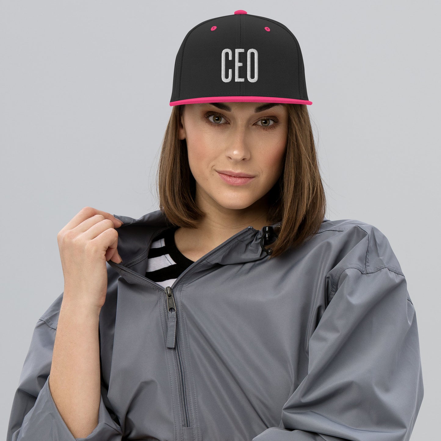 Embroidered Careers Cap: CEO