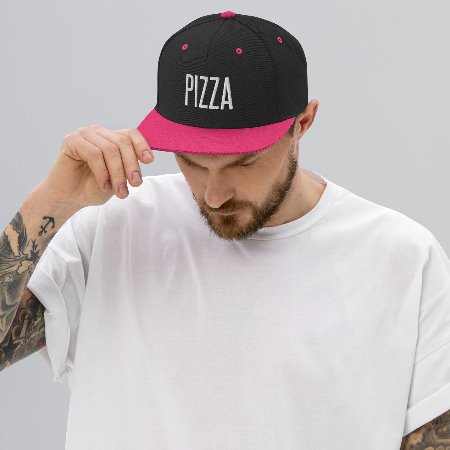 Embroidered Careers Cap: PIZZA