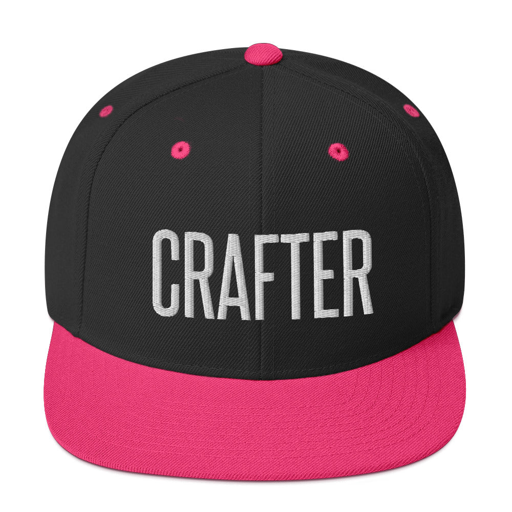 Embroidered Careers Cap: CRAFTER