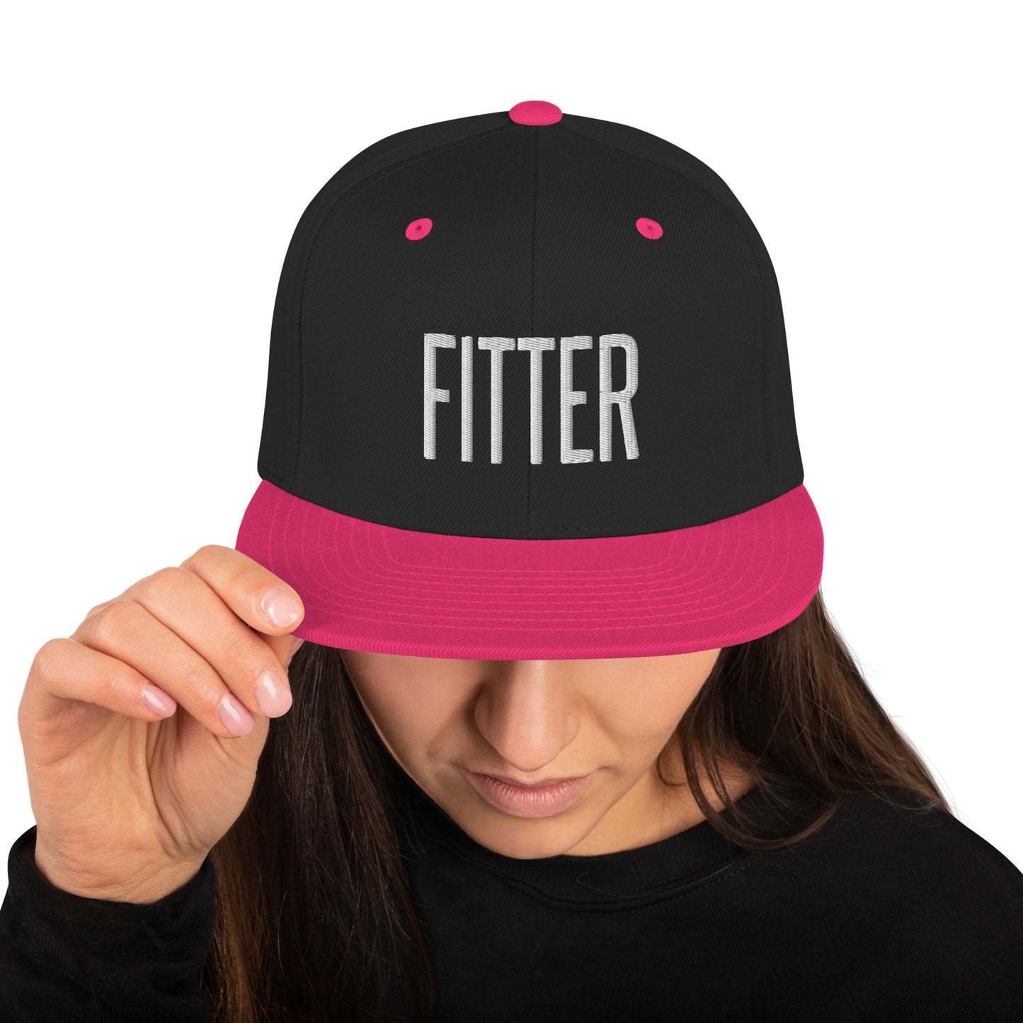 Embroidered Careers Cap: FITTER