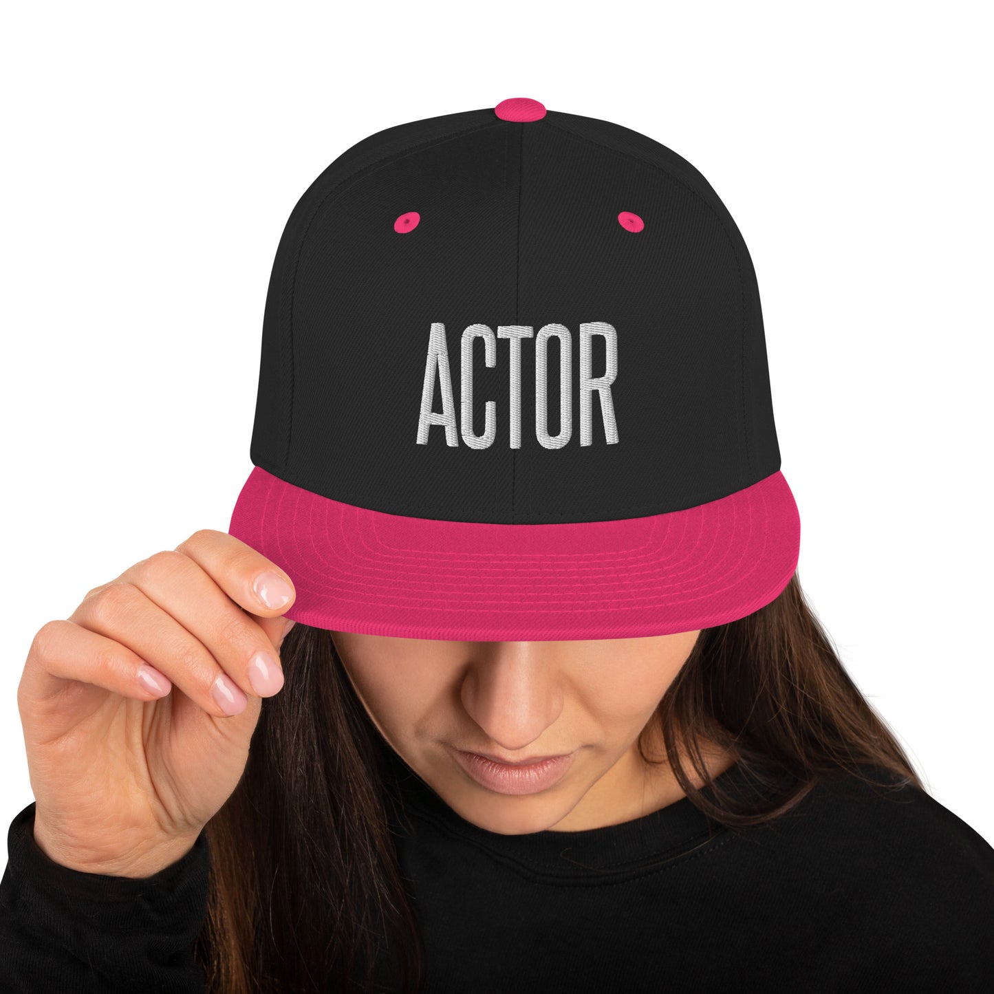 Embroidered Careers Cap: ACTOR