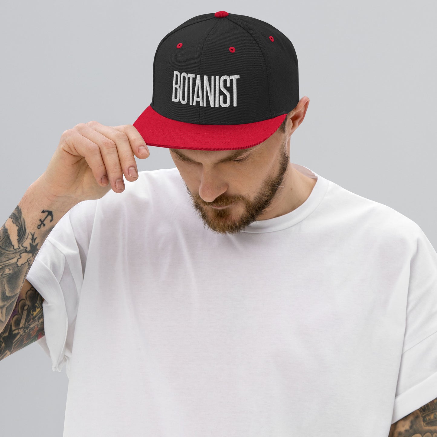 Embroidered Careers Cap: BOTANIST