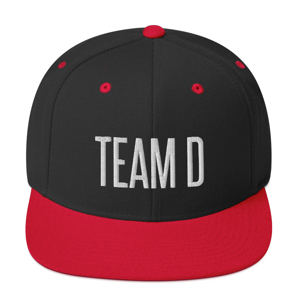 Embroidered Careers Cap: TEAM D