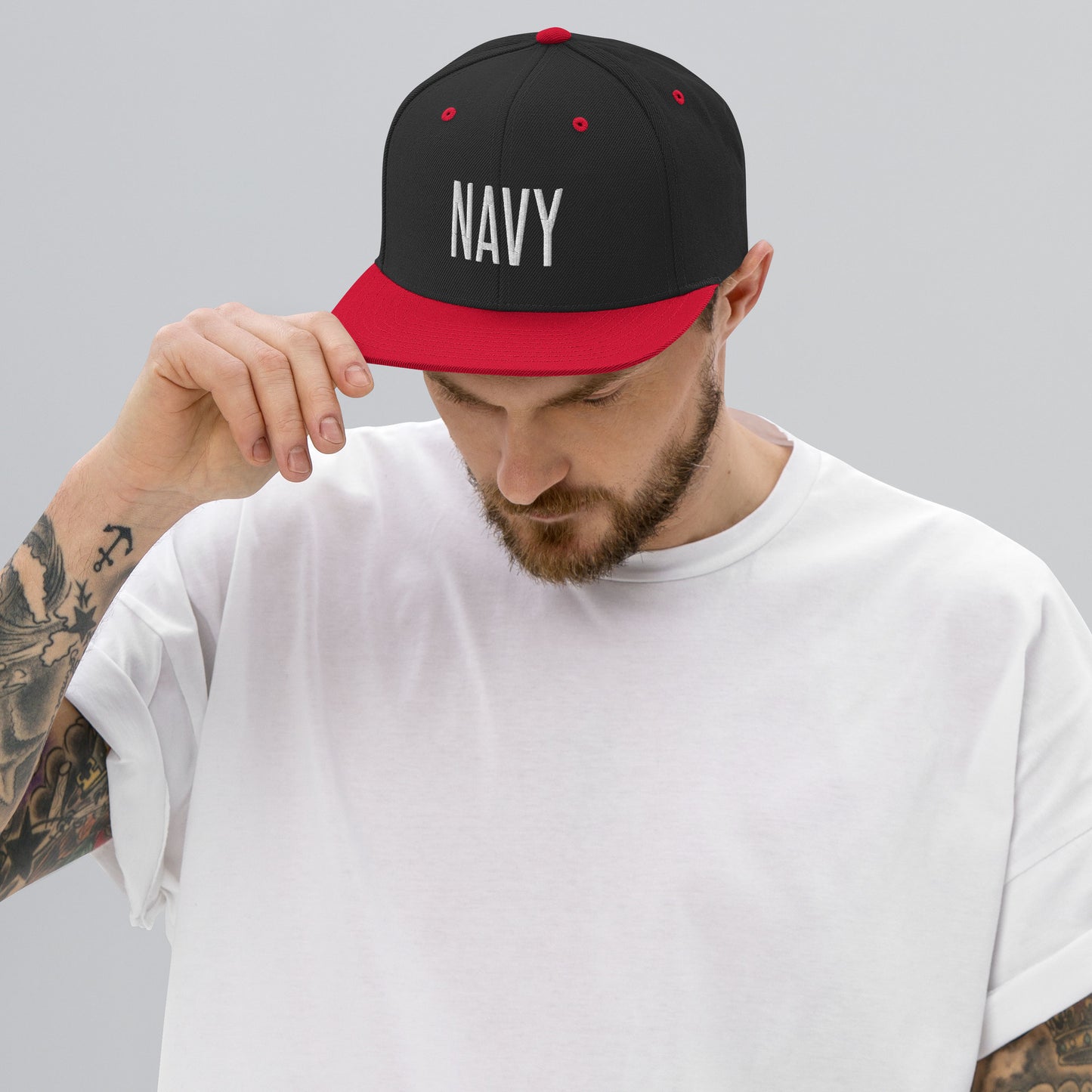 Embroidered Careers Cap: NAVY