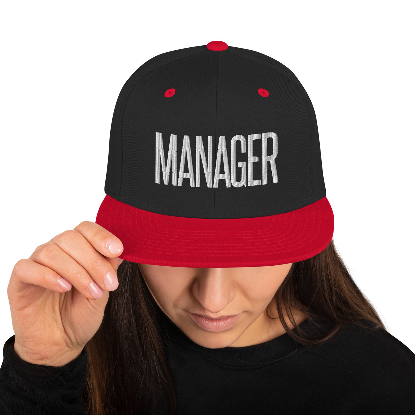 Embroidered Careers Cap: MANAGER