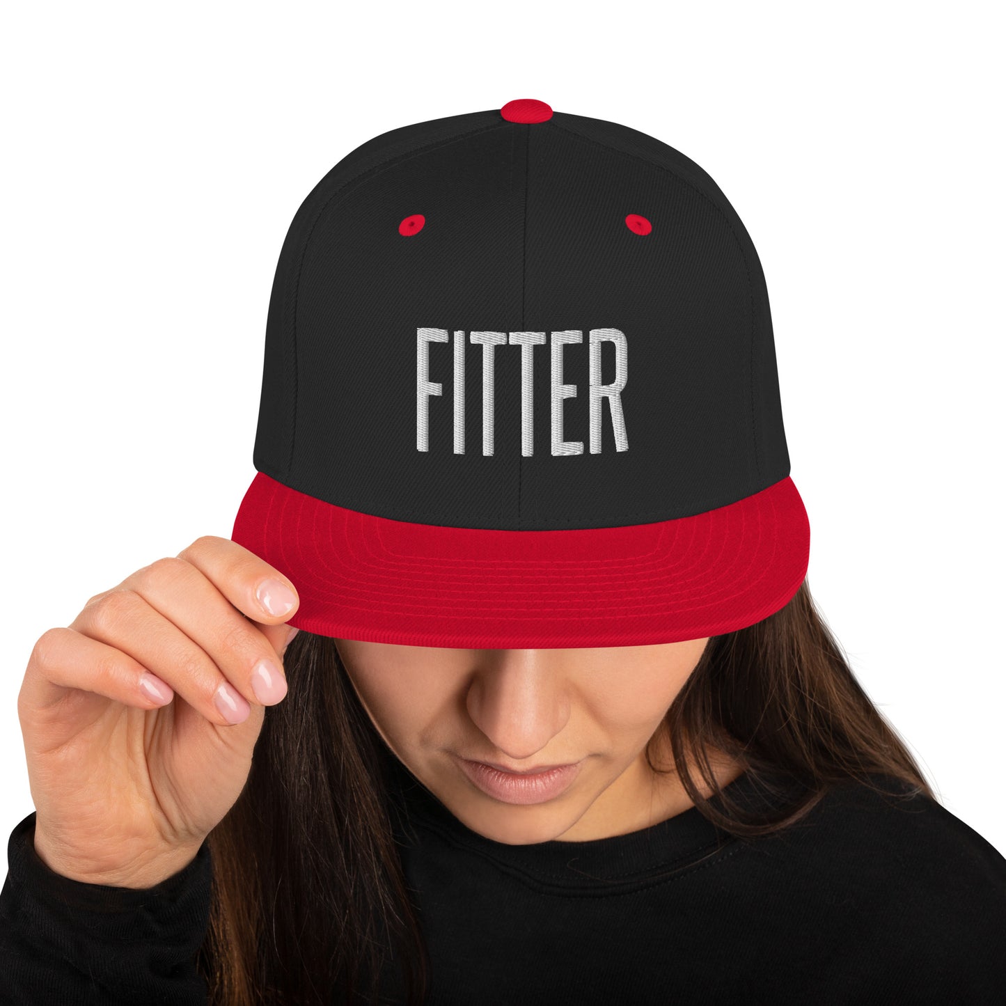 Embroidered Careers Cap: FITTER