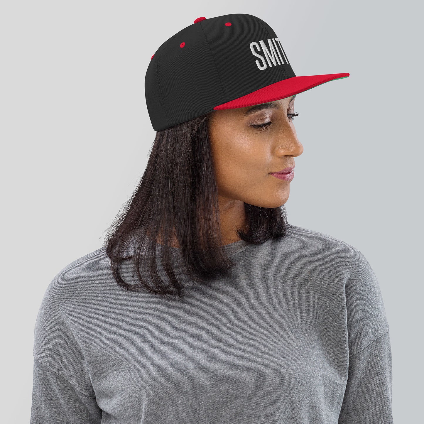 Embroidered Careers Cap: SMITH