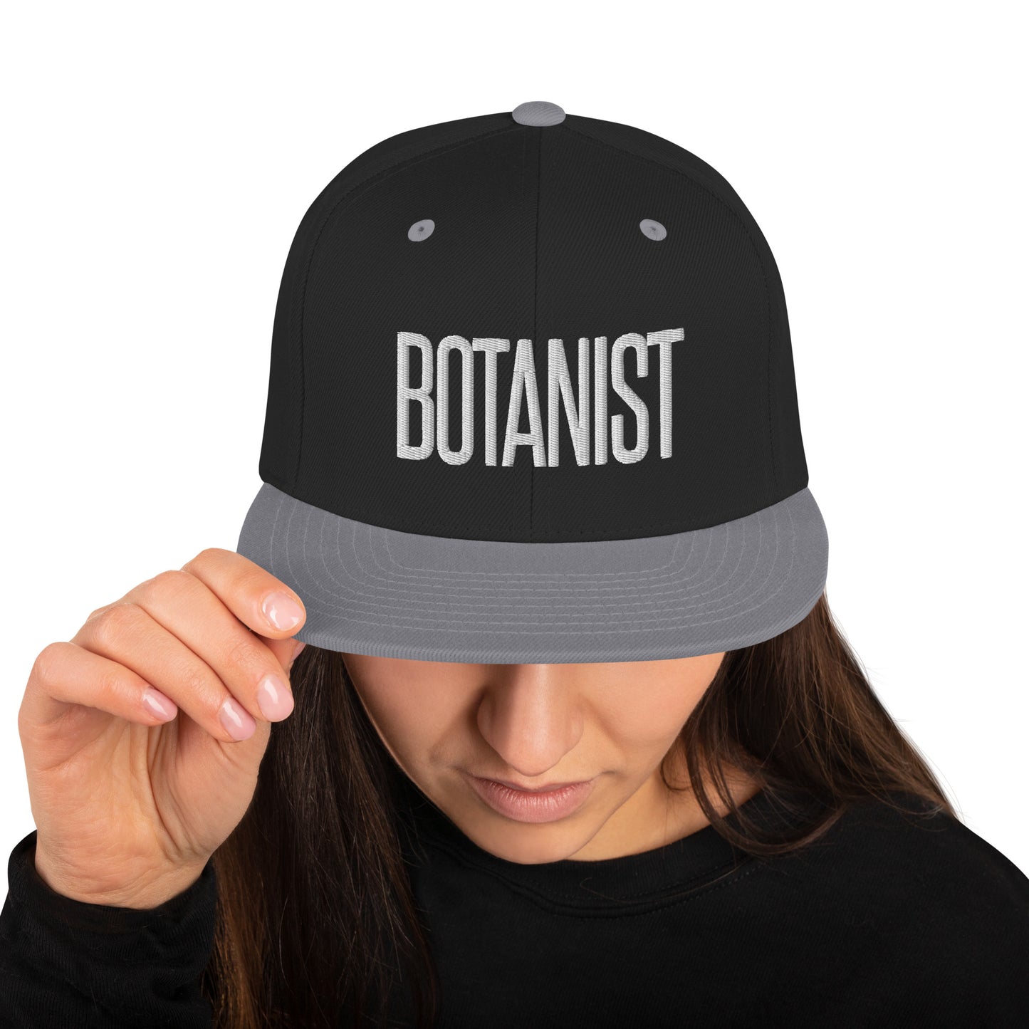 Embroidered Careers Cap: BOTANIST