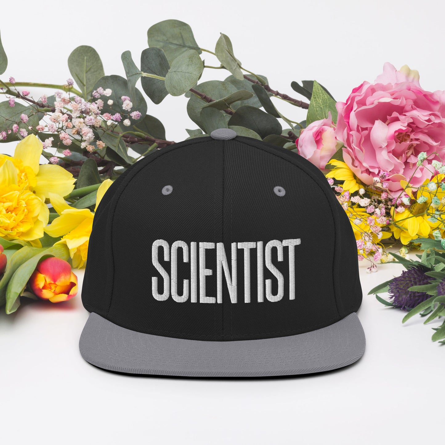 Embroidered Careers Cap: SCIENTIST