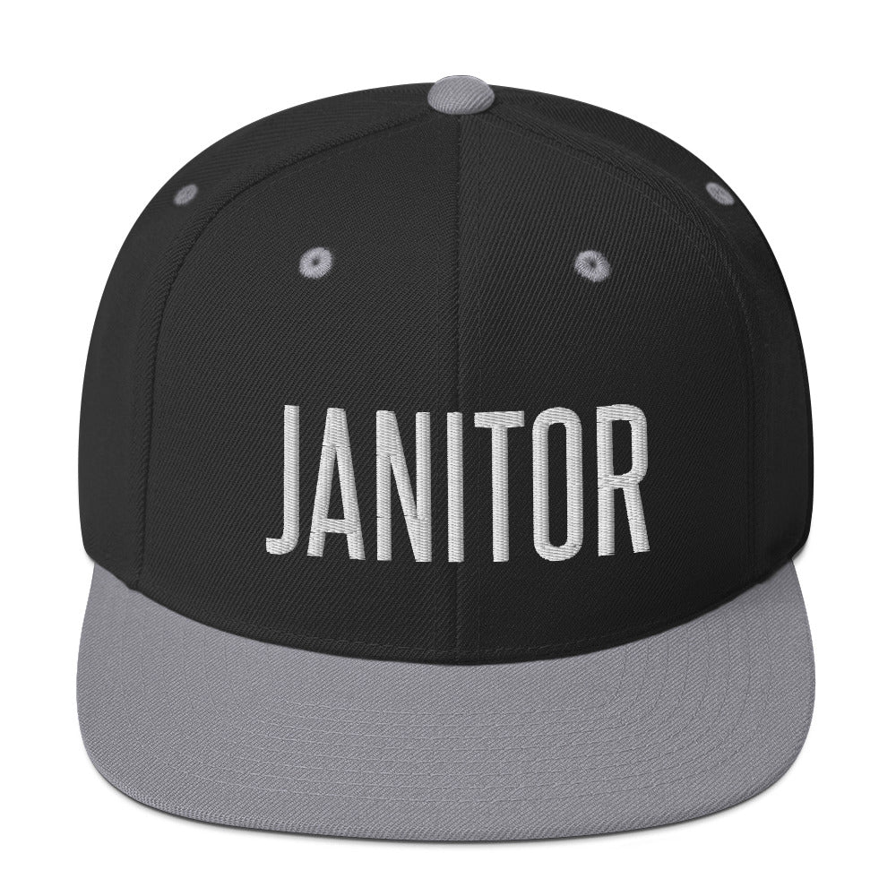 Embroidered Careers Cap: JANITOR