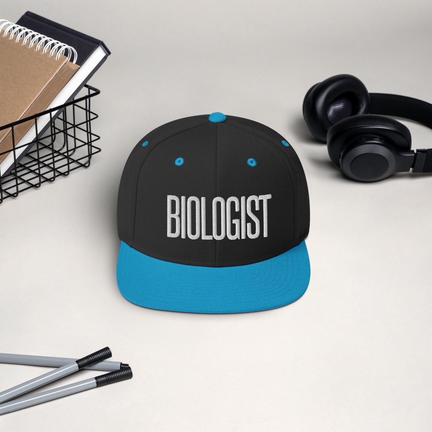 Embroidered Careers Cap: BIOLOGIST