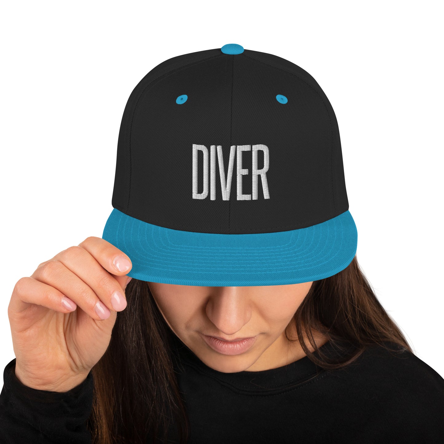 Embroidered Careers Cap: DIVER