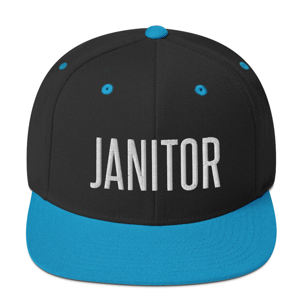 Embroidered Careers Cap: JANITOR