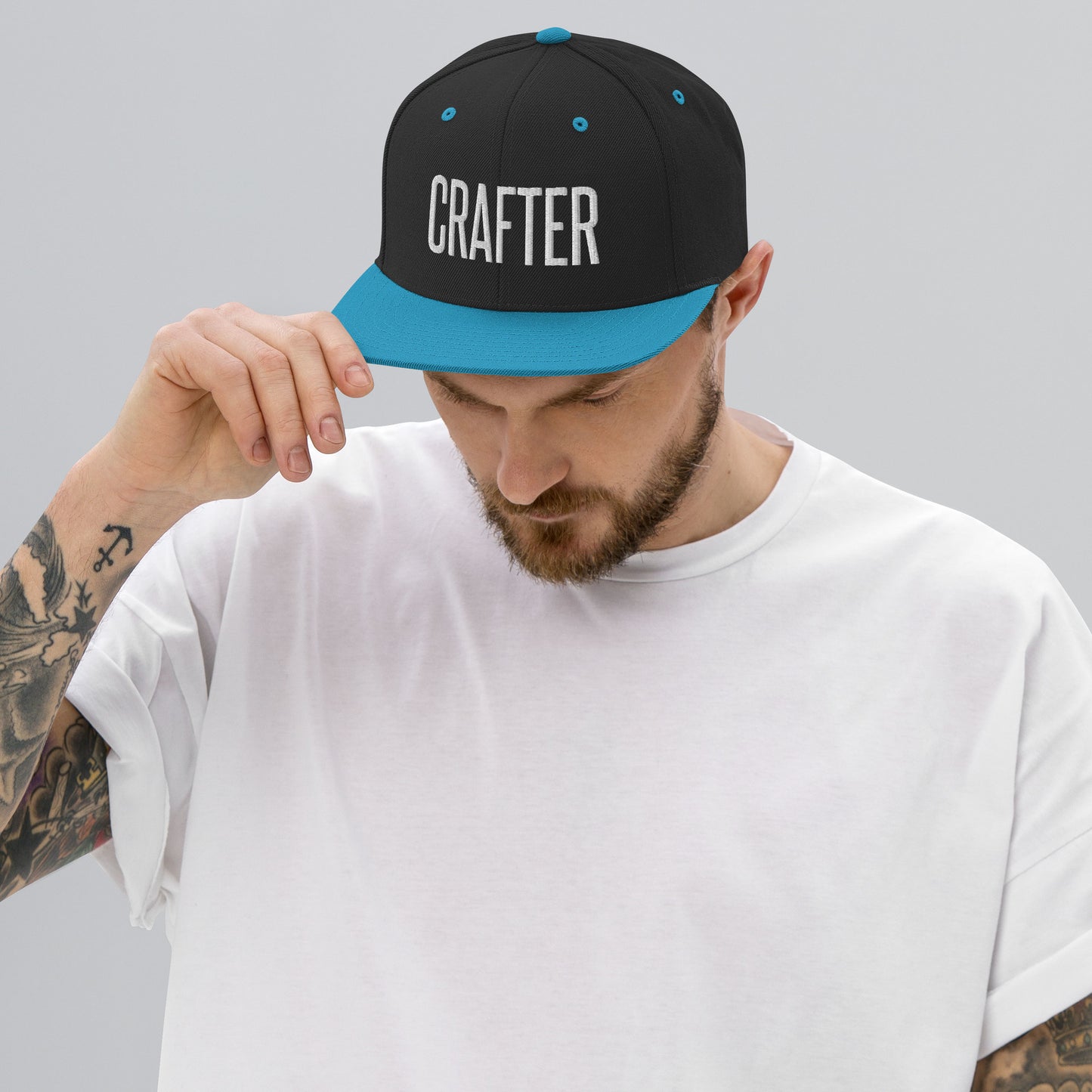 Embroidered Careers Cap: CRAFTER