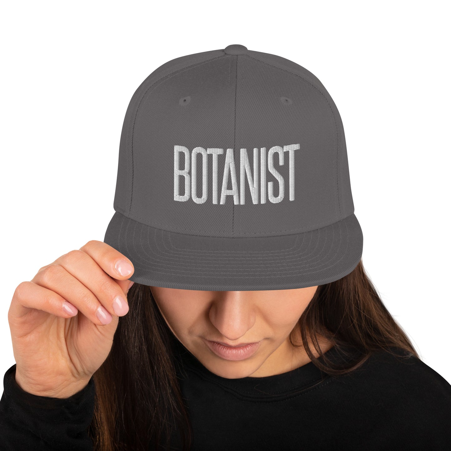 Embroidered Careers Cap: BOTANIST