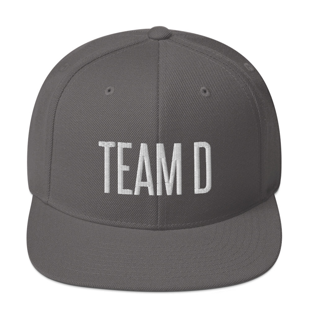 Embroidered Careers Cap: TEAM D