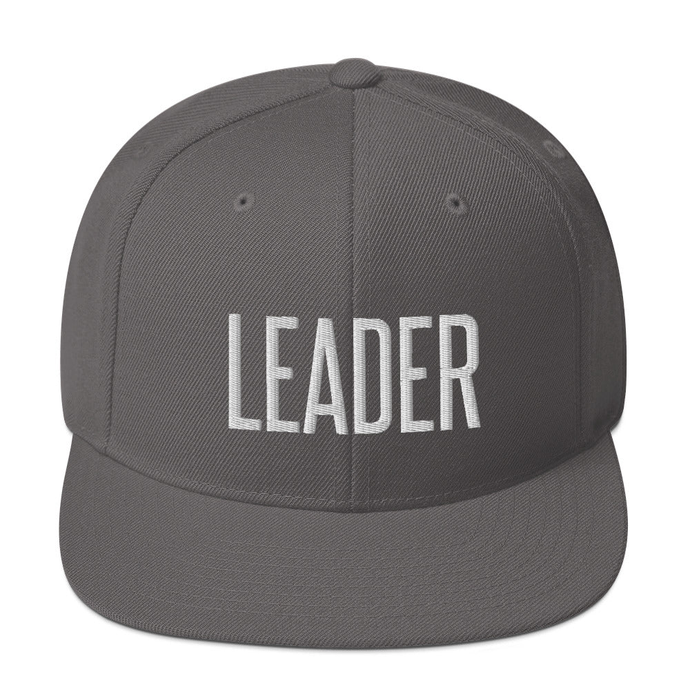 Embroidered Careers Cap: LEADER