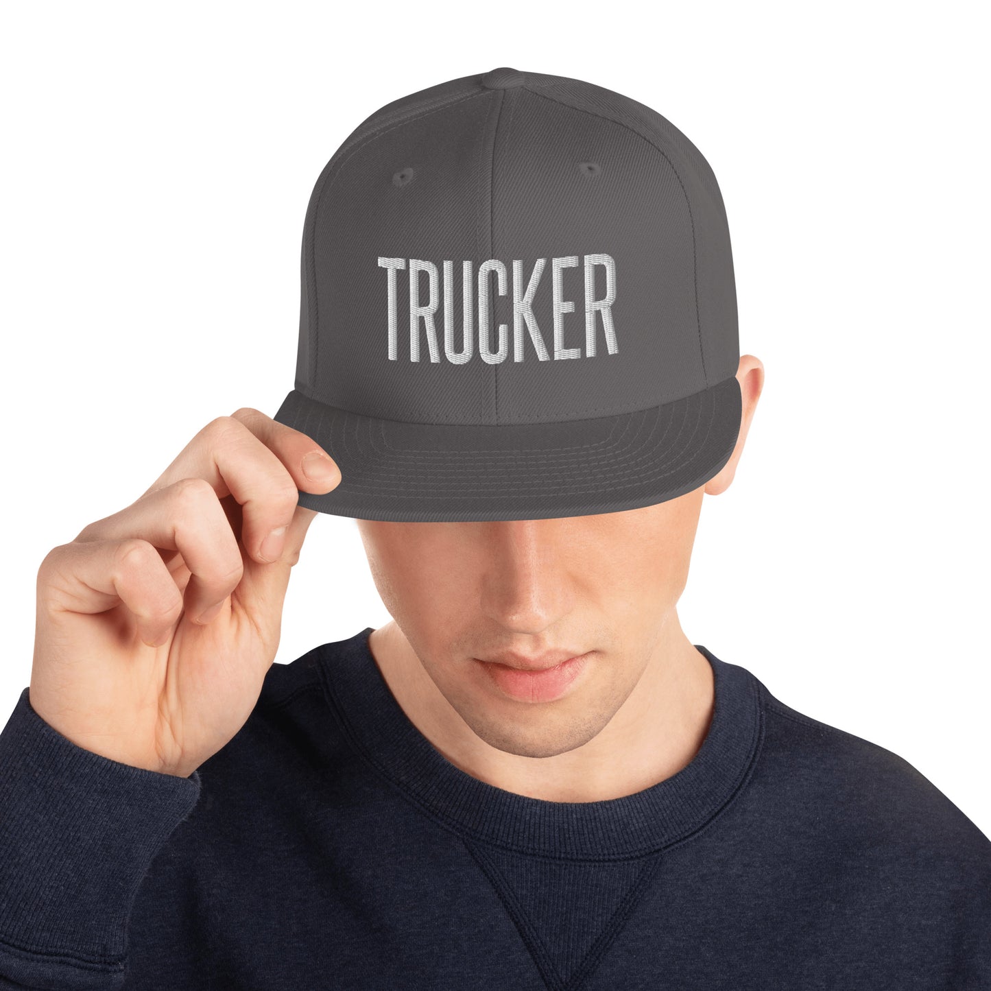 Embroidered Careers Cap: TRUCKER