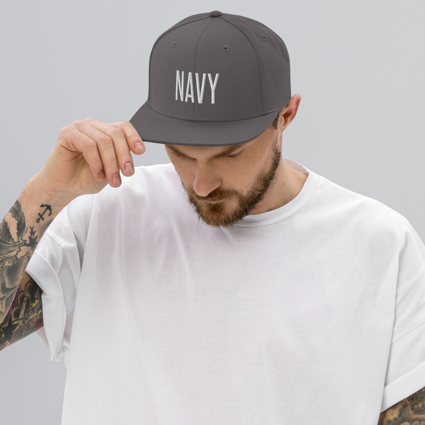 Embroidered Careers Cap: NAVY