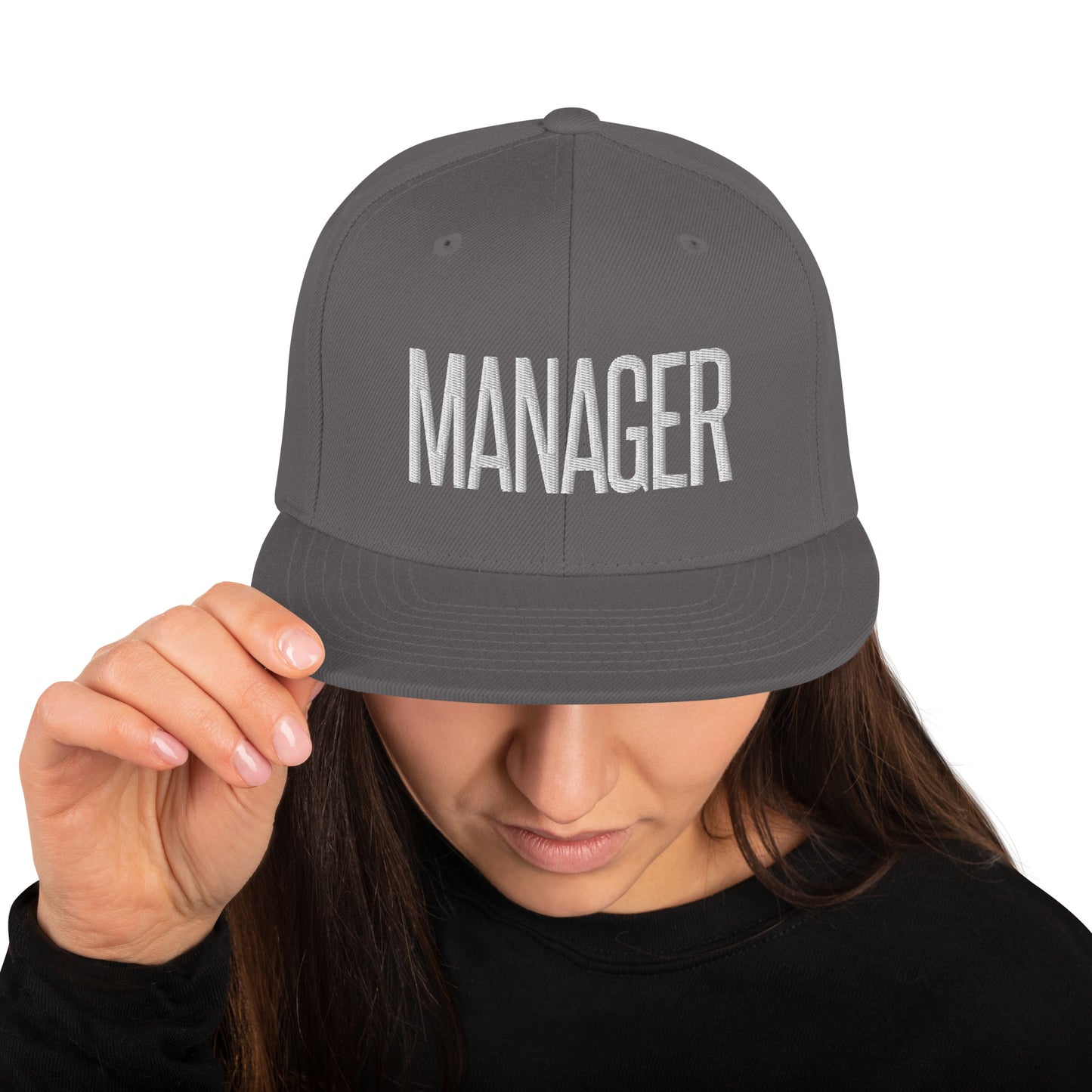 Embroidered Careers Cap: MANAGER