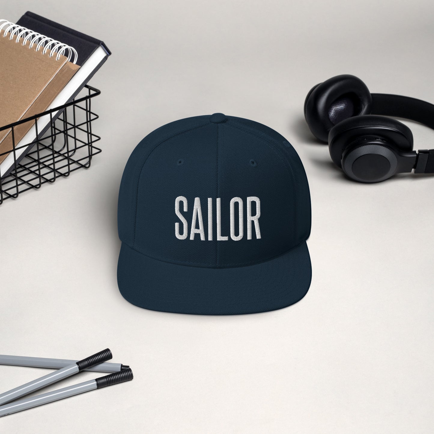 Embroidered Careers Cap: SAILOR