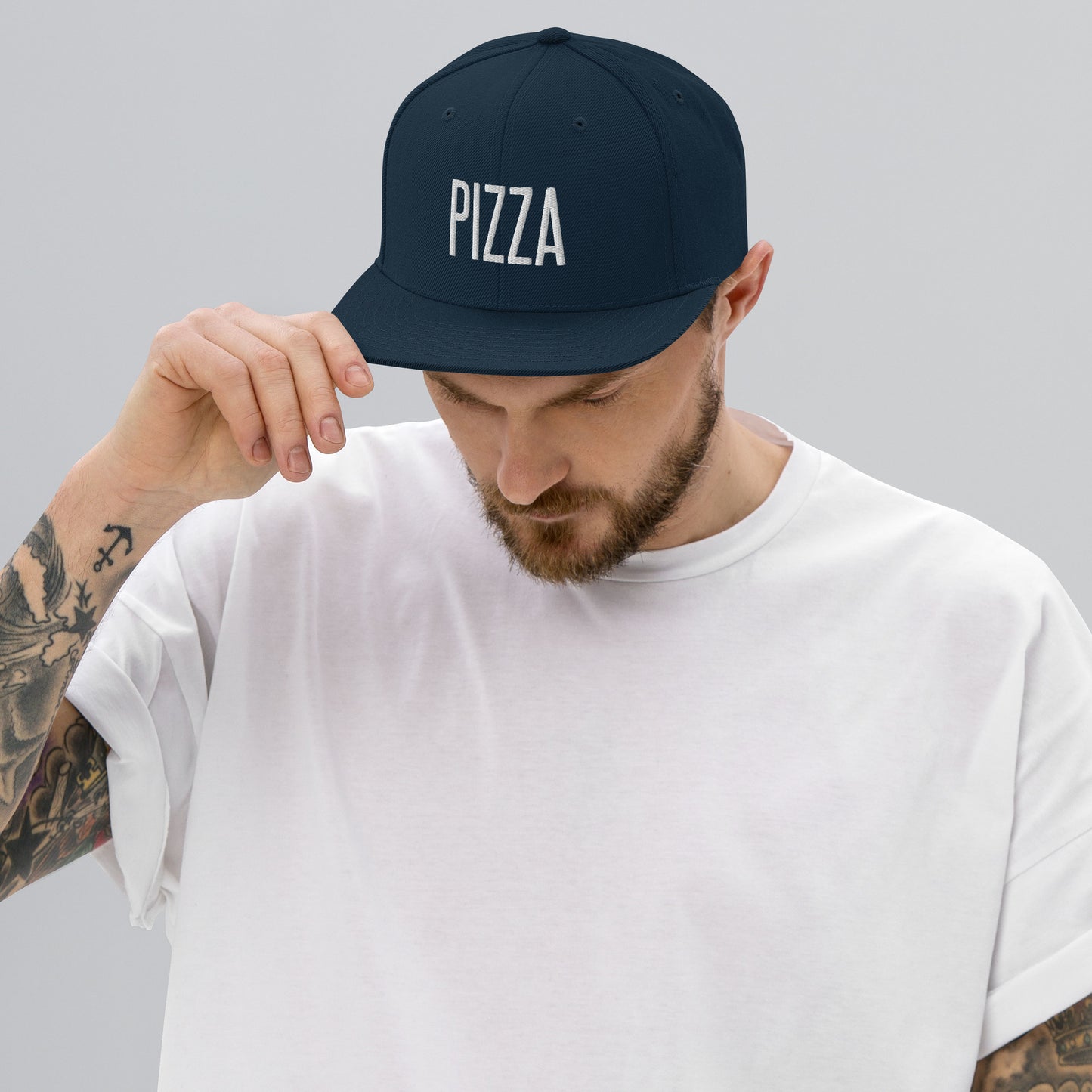 Embroidered Careers Cap: PIZZA