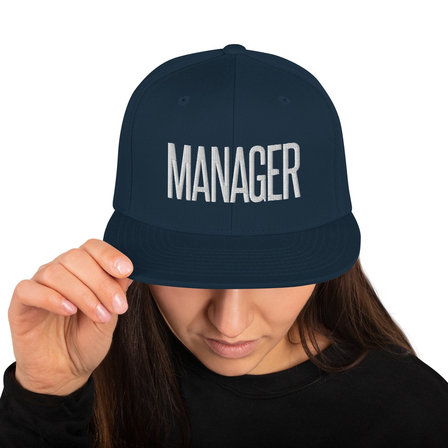 Embroidered Careers Cap: MANAGER