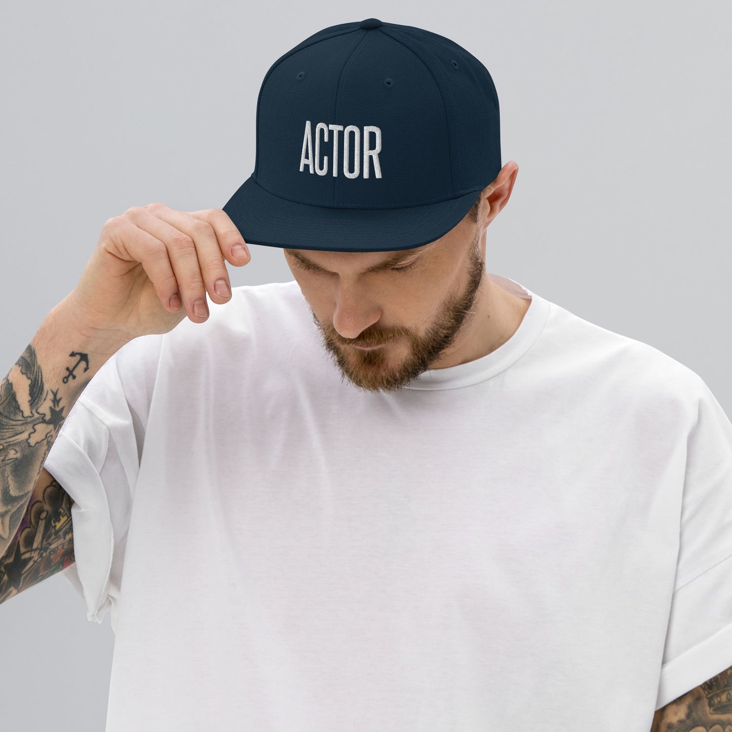 Embroidered Careers Cap: ACTOR