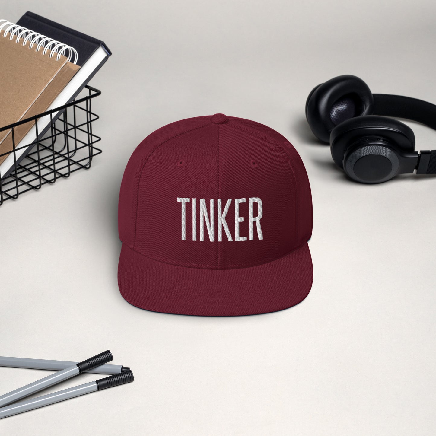 Embroidered Careers Cap: TINKER