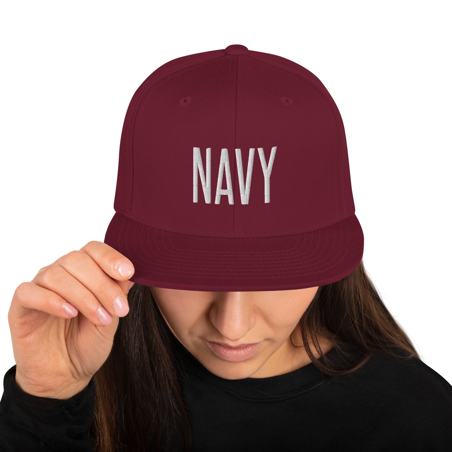 Embroidered Careers Cap: NAVY