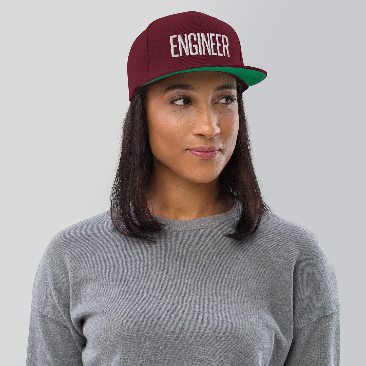 Embroidered Careers Cap: ENGINEER