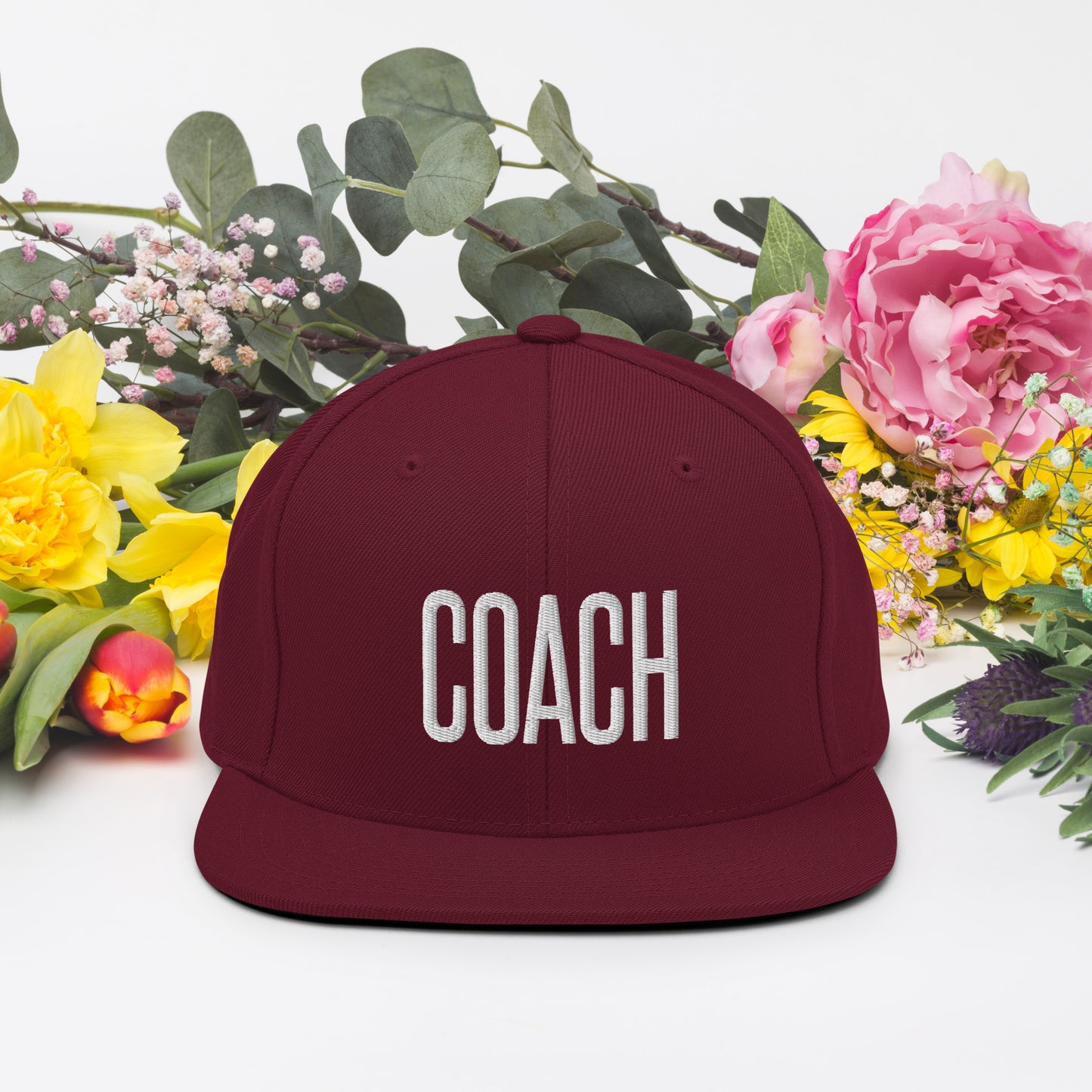 Embroidered Careers Cap: COACH