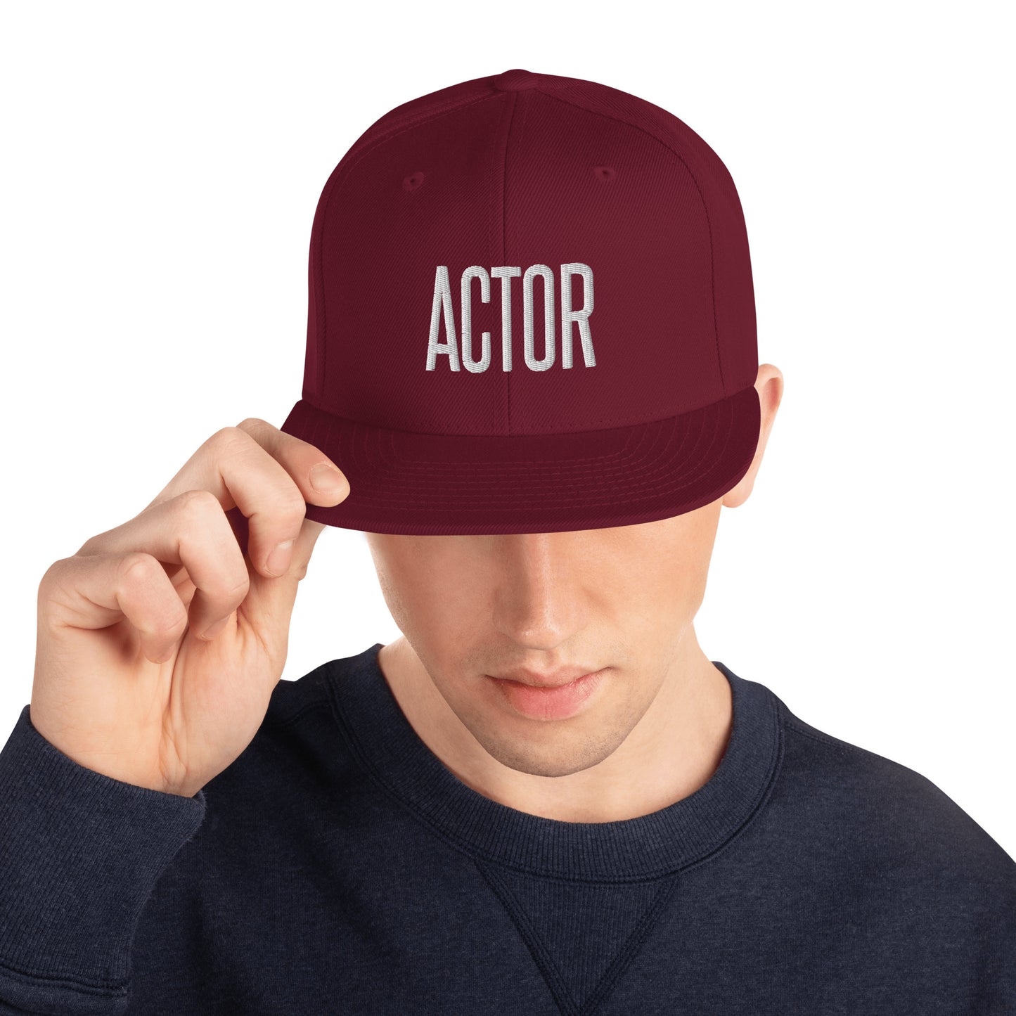 Embroidered Careers Cap: ACTOR