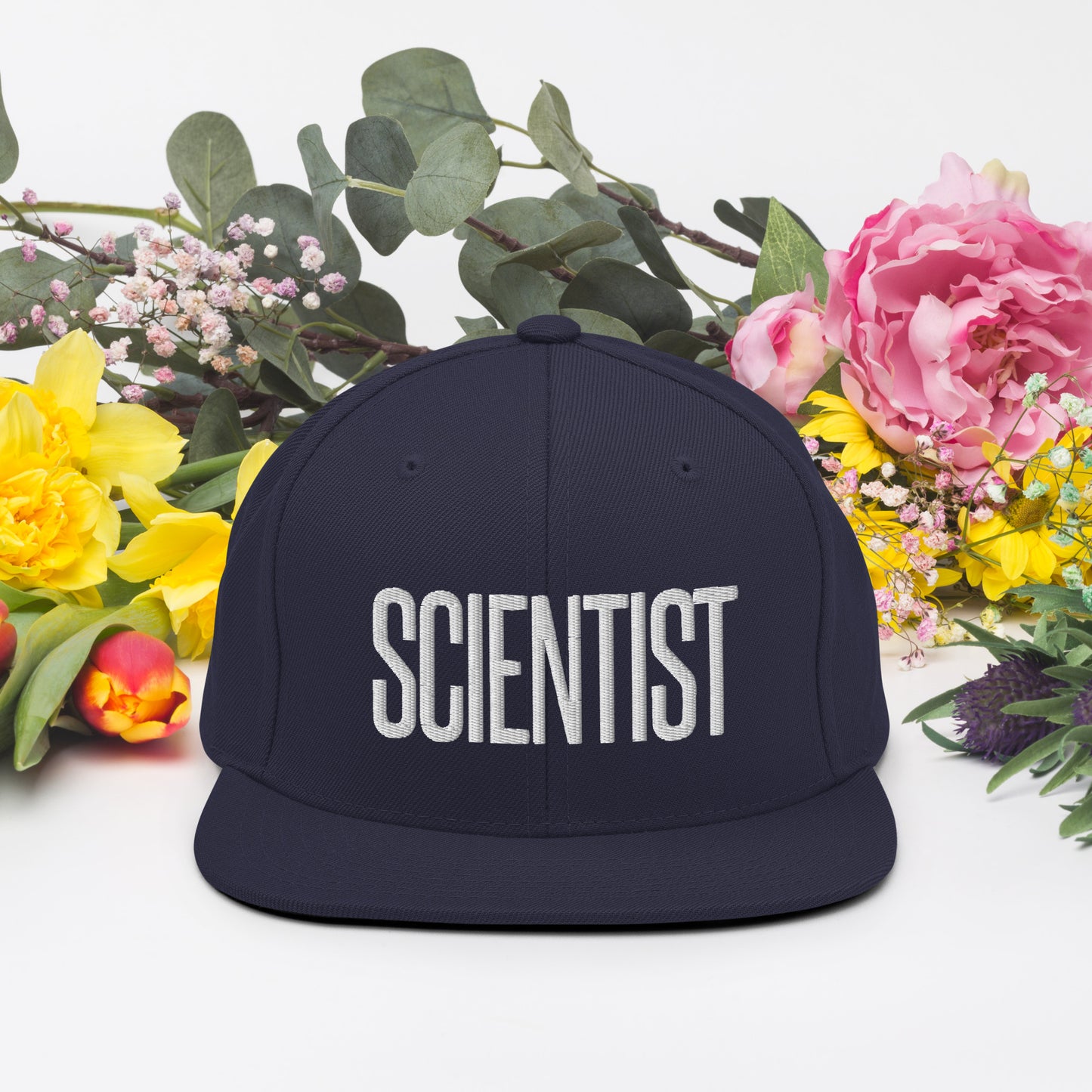 Embroidered Careers Cap: SCIENTIST