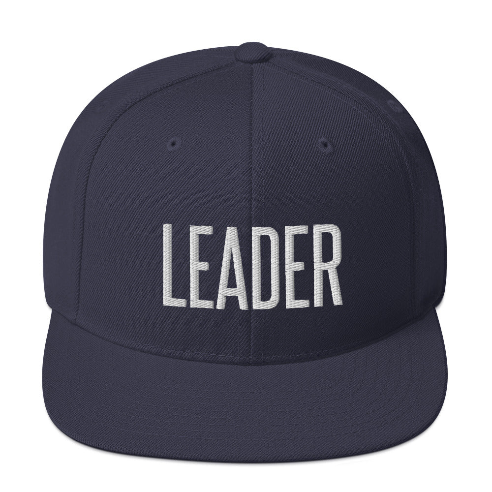 Embroidered Careers Cap: LEADER