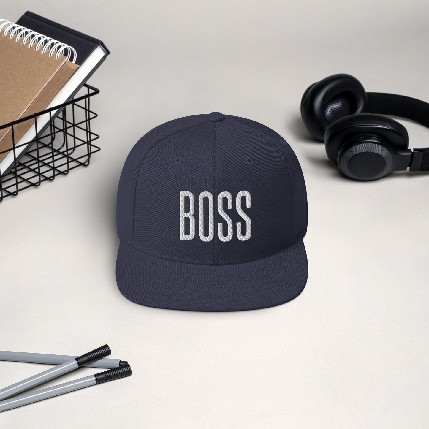 Embroidered Careers Cap: BOSS